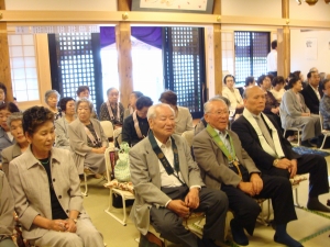 法要の様子